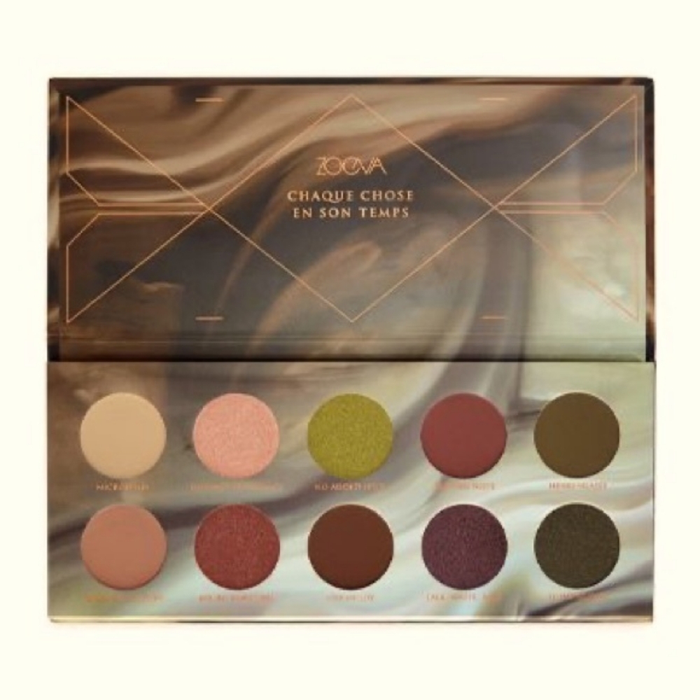 Zoeva café eyeshadow palette